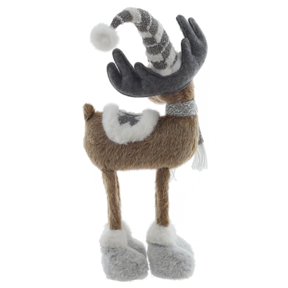 Игрушка набивная "Олень", L30 W16 H67/53 см. Фото N3 оптом Купить Игрушка набивная "Олень", L30 W16 H67/53 см. Фото N3 оптом