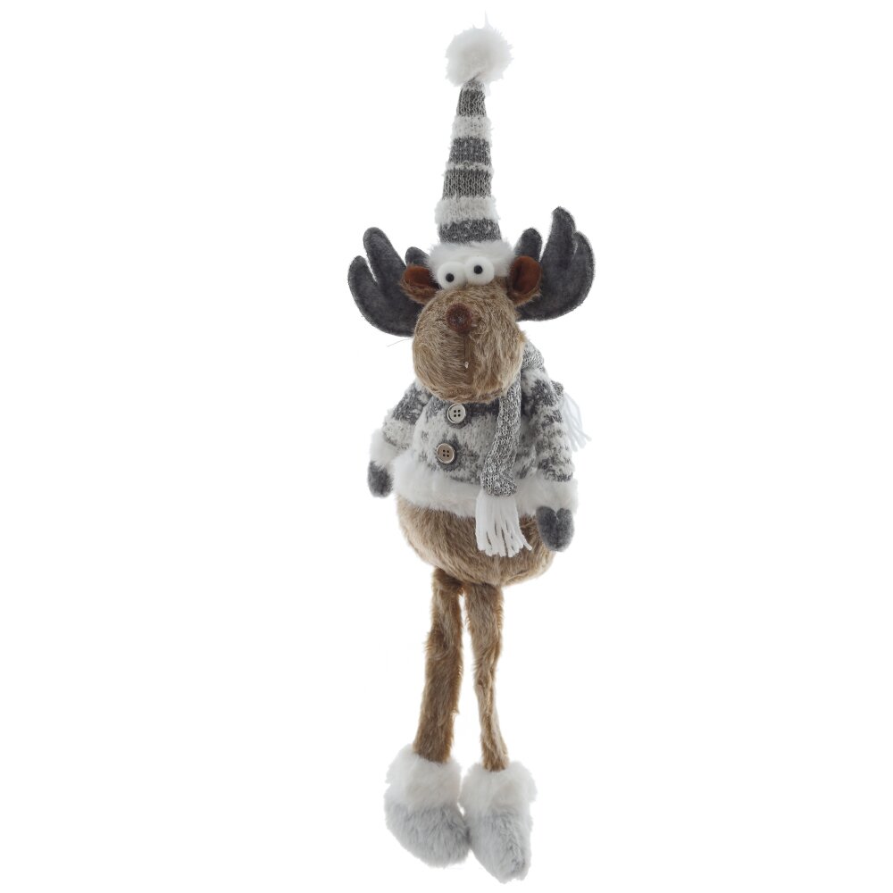 Игрушка набивная "Олень", L17 W15 H59/26 см. Фото N3 оптом Купить Игрушка набивная "Олень", L17 W15 H59/26 см. Фото N3 оптом