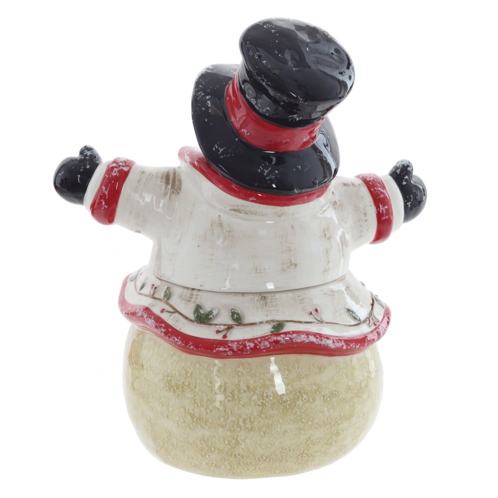 Конфетница "Снеговик", 1950 мл, L25 W17 H28 см. Фото N4 оптом Купить Конфетница "Снеговик", 1950 мл, L25 W17 H28 см. Фото N4 оптом