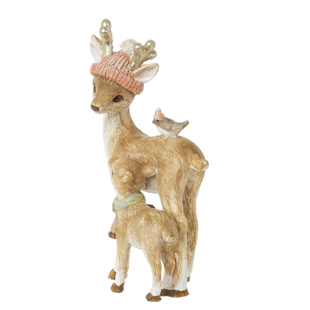 Фигурка декоративная "Оленята", L5,5 W3 H8,5 см. Фото N4 оптом Купить Фигурка декоративная "Оленята", L5,5 W3 H8,5 см. Фото N4 оптом