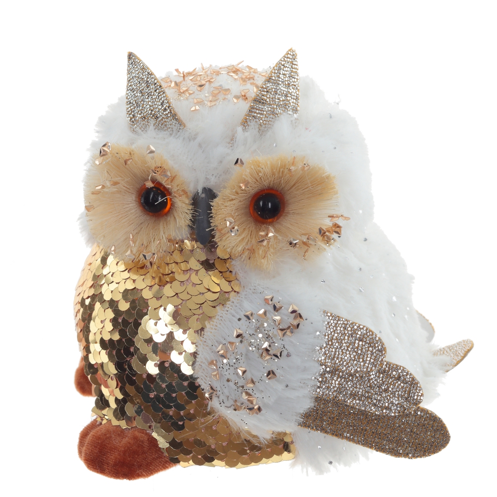 Изделие декоративное "Сова", L14 W11,5 H13,5 см оптом Купить Изделие декоративное "Сова", L14 W11,5 H13,5 см оптом