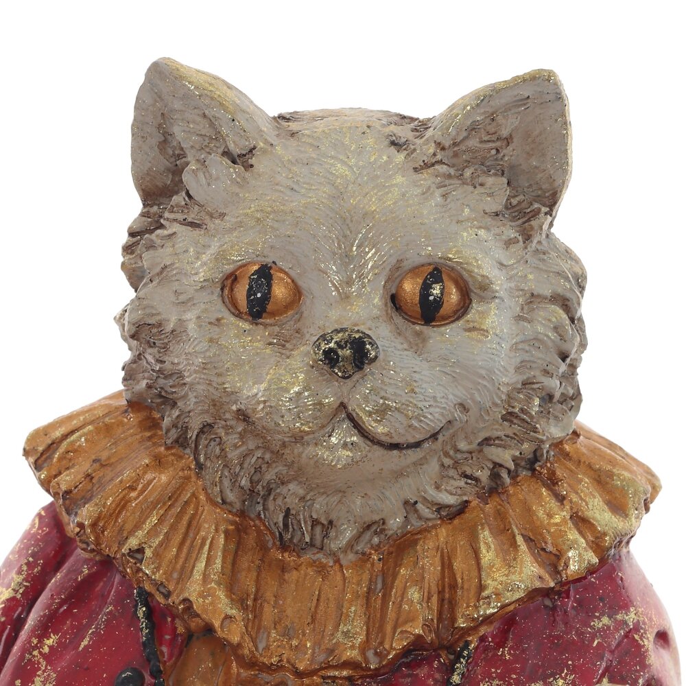 Фигурка декоративная "Кот" с часами, L14,5 W14,5 H41,5 см. Фото N5 оптом Купить Фигурка декоративная "Кот" с часами, L14,5 W14,5 H41,5 см. Фото N5 оптом