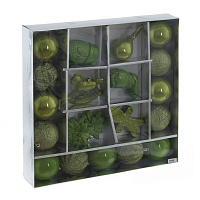 Набор из 20шт Украшение новогоднее "Шар", L40 W8 H40 см оптом