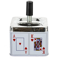 Пепельница, L9 W9 H12 см оптом