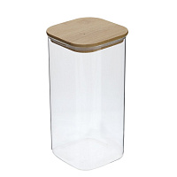 Банка для сыпучих продуктов, 1500 мл, L9,5 W9,5 H20,5 см оптом