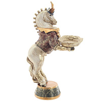 Фигурка декоративная "Лошадь", L14 W20 H33 см оптом