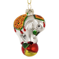 Украшение новогоднее "Слон", L6,5 W4 H8 см оптом