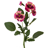 Цветок искусственный "Фиалка", L11 W8 H38 см оптом