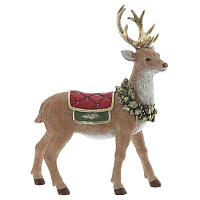 Фигурка декоративная "Олень", L25,5 W10 H32 см оптом