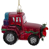 Украшение новогоднее "Трактор", L10,5 W6 H9 см оптом