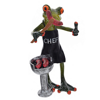 Фигурка декоративная "Лягушка", L9 W6 H16 см оптом