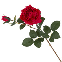 Цветок искусственный "Роза", L13 W15 H68 см оптом