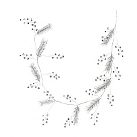 Изделие декоративное "Гирлянда", L132 W15 H3 см оптом