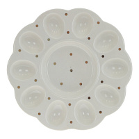 Тарелка для 10-ти яиц, L25,5 W25,5 H2,5 см оптом