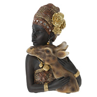 Фигурка декоративная "Африканка", L17 W11,5 H26,5 см оптом