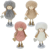 Фигурка декоративная "Девочка", L7 W5 H13 см, 4в. оптом