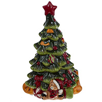 Фигурка декоративная "Ёлочка" с подсветкой (АААх3, н/п), L18 W16 H28 см оптом