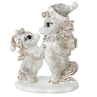Фигурка декоративная "Лошадки", L8 W4 H10 см оптом