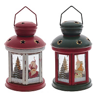 Подсвечник  "Фонарь",L10 W10 H15 см, 2в. оптом