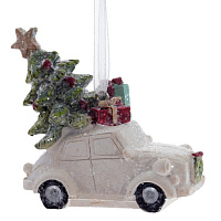 Изделие декоративное подвесное "Машина", L7 W3 H6 см оптом