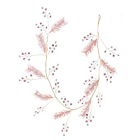 Изделие декоративное "Гирлянда", L132 W15 H4 см оптом