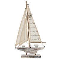Изделие декоративное "Корабль", L19,5 W3,5 H34,5 см оптом