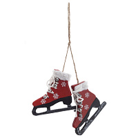 Изделие декоративное подвесное "Коньки", L10 W4 H9 см оптом