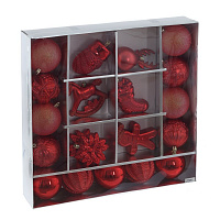 Набор из 20шт Украшение новогоднее "Шар", L40 W8 H40 см оптом