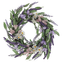 Изделие декоративное "Венок", L45 W45 H10 см оптом