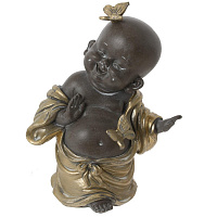 Фигурка декоративная "Будда", L12 W8 H16 см оптом