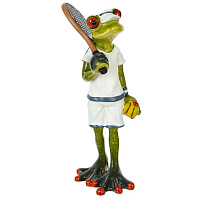 Фигурка декоративная "Лягушка", L8,5 W6 H17 см оптом