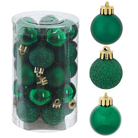 Набор из 25шт Украшение новогоднее "Шар", D 3 см, L8 W8 H13 см оптом