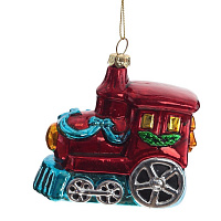 Украшение новогоднее "Паровоз", L9,5 W5 H10 см оптом