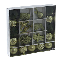 Набор из 20шт Украшение новогоднее "Шар", L40 W8 H40 см оптом