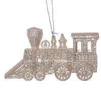 Украшение новогоднее "Поезд", L11,5 W3 H7 см оптом