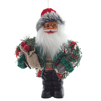 Дед Мороз подвесной, L9 W8 H13 см оптом