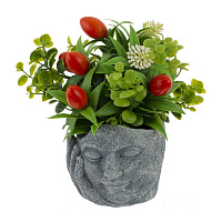 Цветочная композиция, L16 W15 H19 см оптом