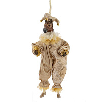 Игрушка набивная подвес "Лошадь-клоун", L15 W9 H38/23 см оптом