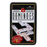 Игра настольная "Домино", L12 W19,5 H3 см оптом