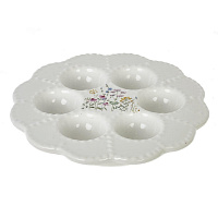 Тарелка для 6-ти яиц, L21 W21 H3,5 см оптом