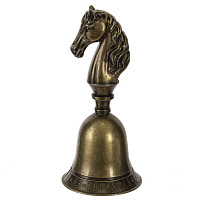 Колокольчик "Лошадь", L5,5 W5,5 H12 см оптом