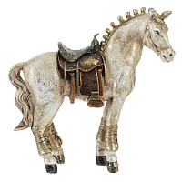Фигурка декоративная "Лошадь", L13 W3,5 H12,5 см оптом