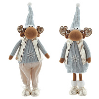 Игрушка набивная "Олень", L20 W15 H61/43 см, 2в. Игрушка набивная "Олень", L20 W15 H61/43 см, 2в. оптом