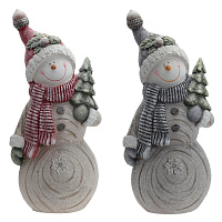 Фигурка декоративная "Снеговик" с подсветкой  (АААх3, н/п) , L25 W15 H54 см, 2в. оптом