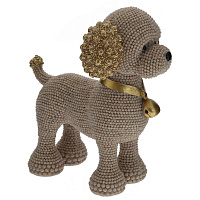 Фигурка декоративная "Собака", L14 W8,5 H15 см оптом