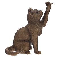 Фигурка декоративная "Кошка", L12 W6 H13,5 см оптом