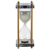 Часы песочные (15 мин.), L8 W8 H20 см оптом