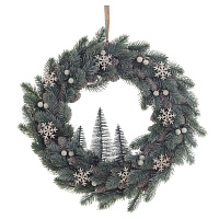 Изделие декоративное "Венок", L48 W8 H48 см оптом