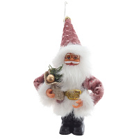 Дед Мороз подвесной, L11 W5 H17 см (полка 12 см.) оптом