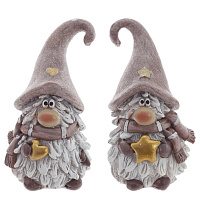 Фигурка декоративная "Гном",  L5,5 W6 H10 см, 2в. оптом